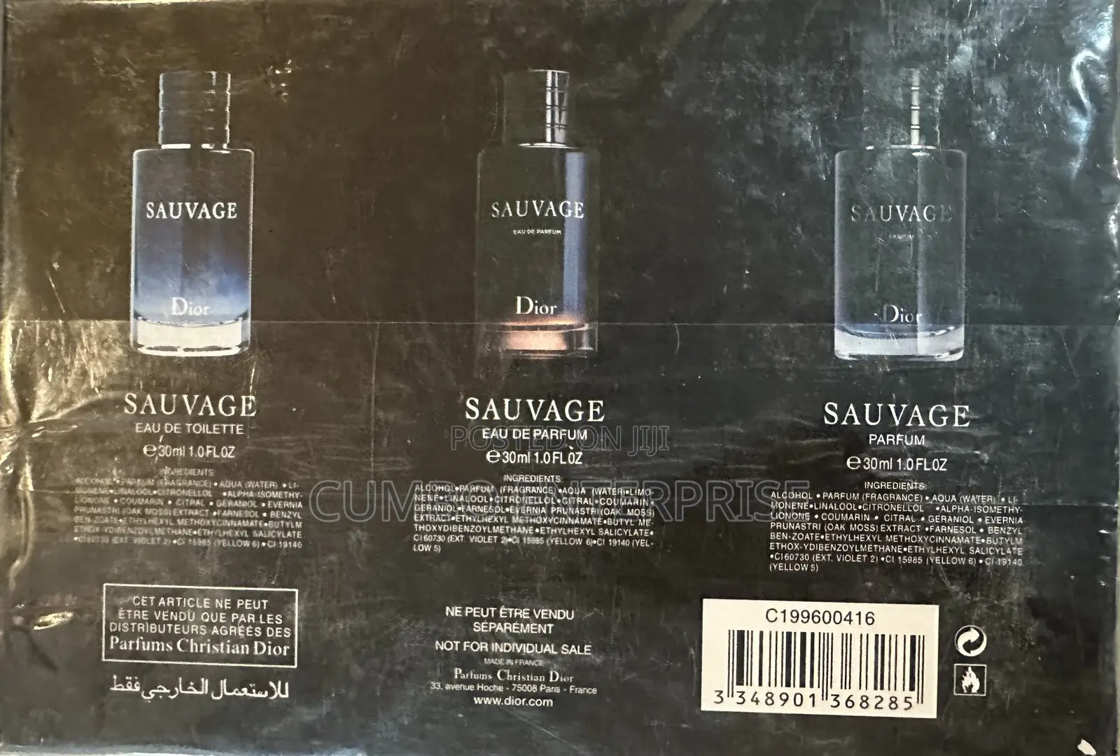 Dior Sauvage Gift Set 30ml Each