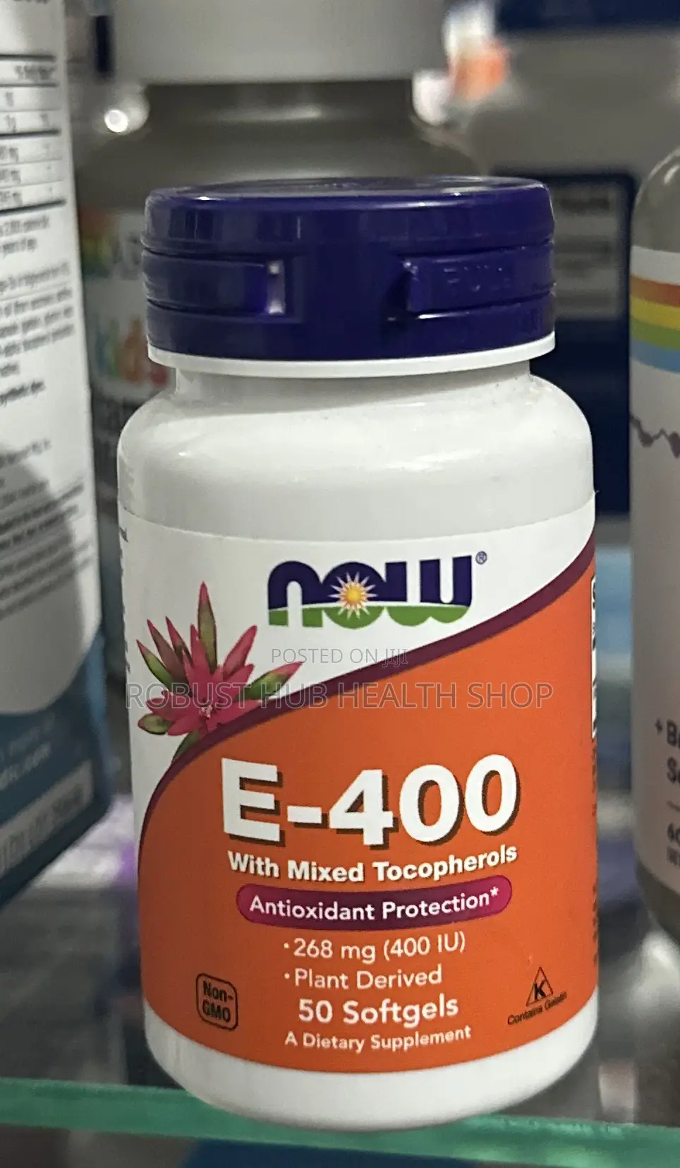 Now Vitamin E With Mixed Tocopherols