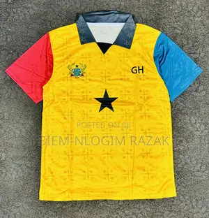 Topmost Quality Ghana Black Star Jerseys Available in Stock