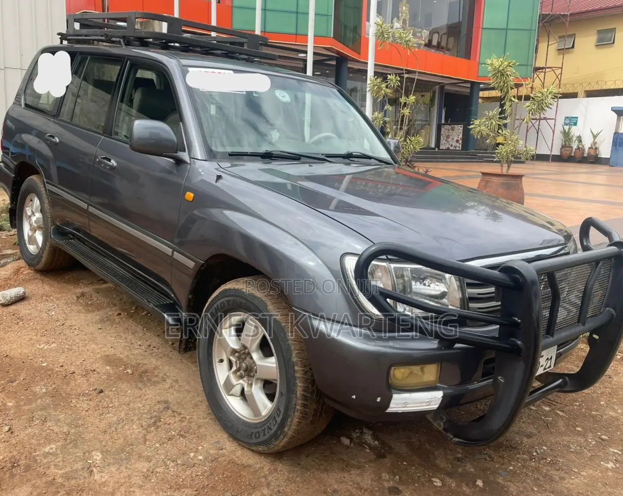 Toyota Land Cruiser 2006 Gray