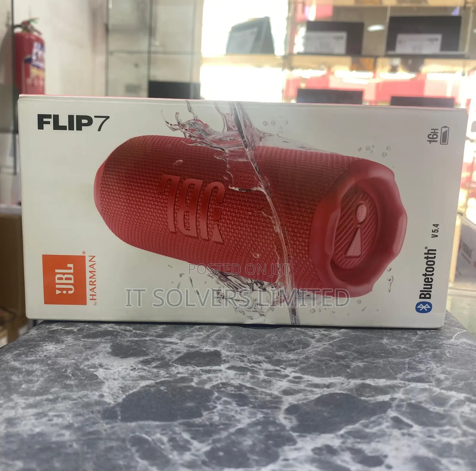 JBL Flip 7 Waterproof and Drop-Proof Speaker