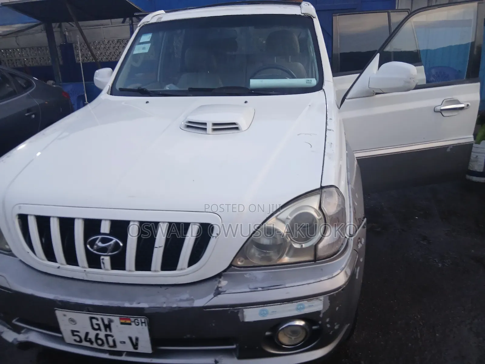 Hyundai Terracan 2.5 2002 White