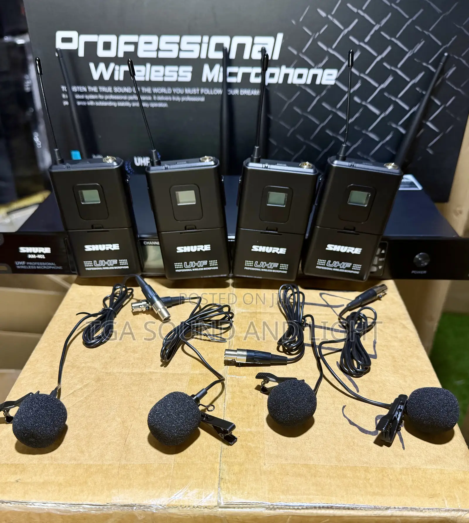 Shure 4-in-1 Wireless Lapel Microphone
