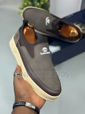 Timberland Slip-on Sneakers (Coffee and Beige)