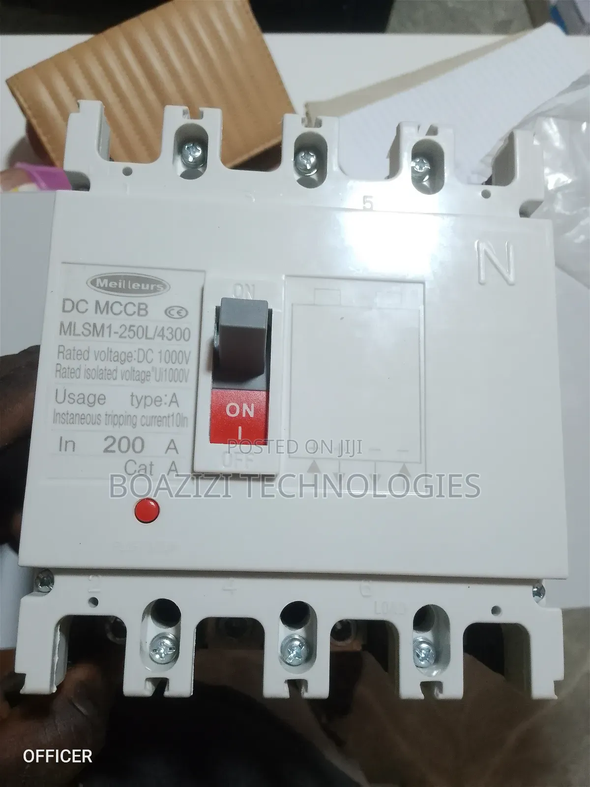 200a 4pole Dc McCb