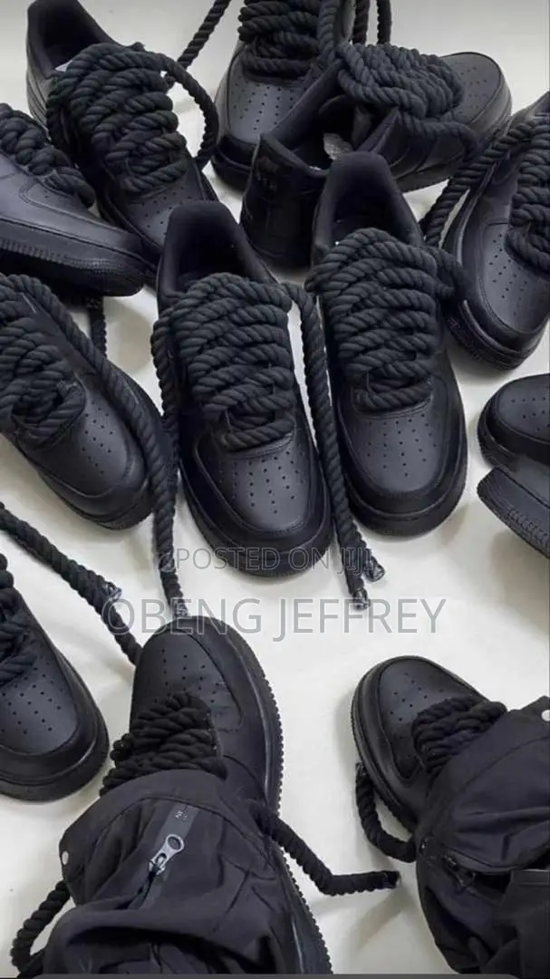 Original Airforce Big Lace Black