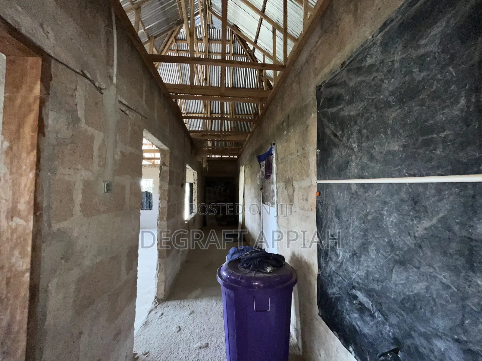 Semi Complete 3 Bedrooms House For Sale @ Aboaso Near Mamponteng