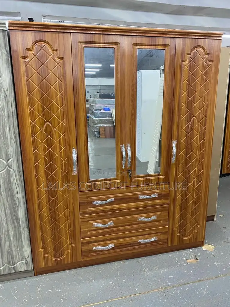 Imported Four Doors Wardrobe