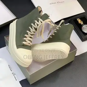 Original Rick Owen Green High Top
