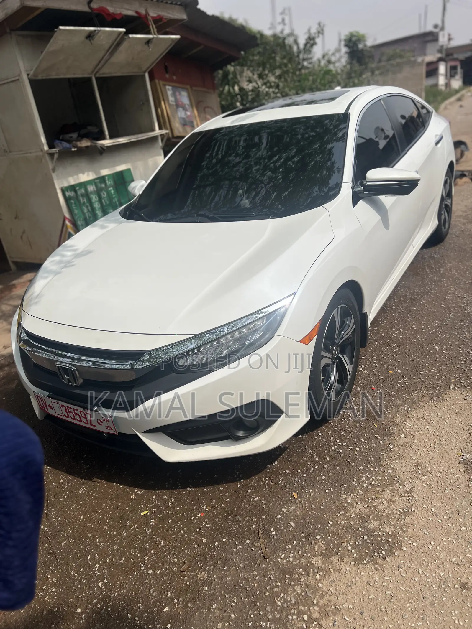Honda Civic Sport Touring 4dr Hatchback (1.5L 4cyl) 2017 White