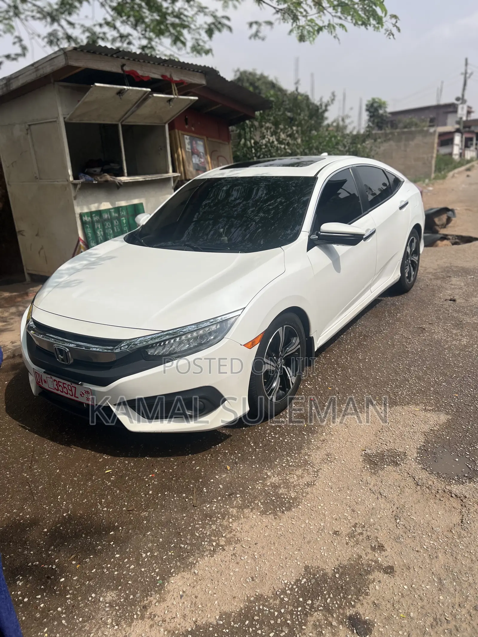 Honda Civic Sport Touring 4dr Hatchback (1.5L 4cyl) 2017 White