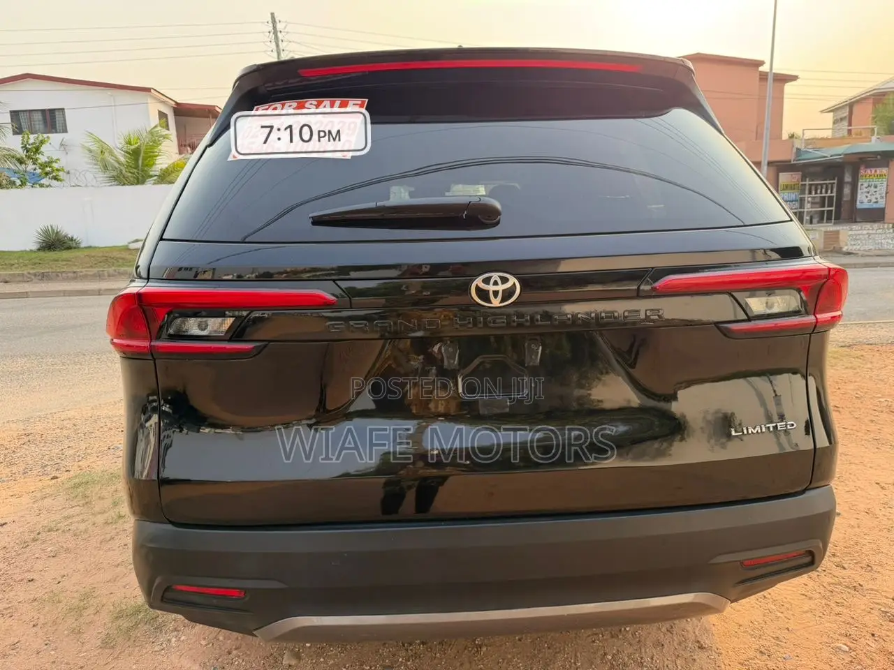 Toyota Highlander Limited AWD 2024 Black