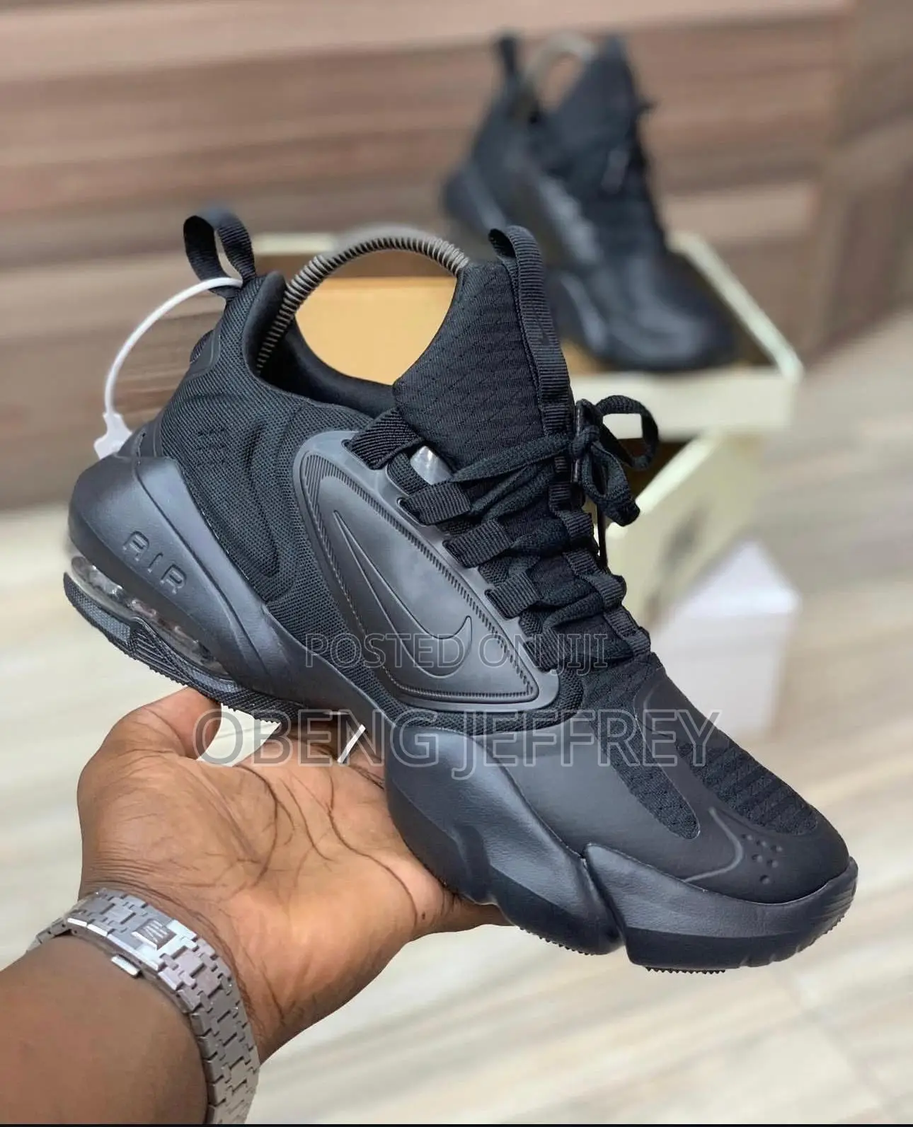 Original Nike Airmax Alpha Savage All Black