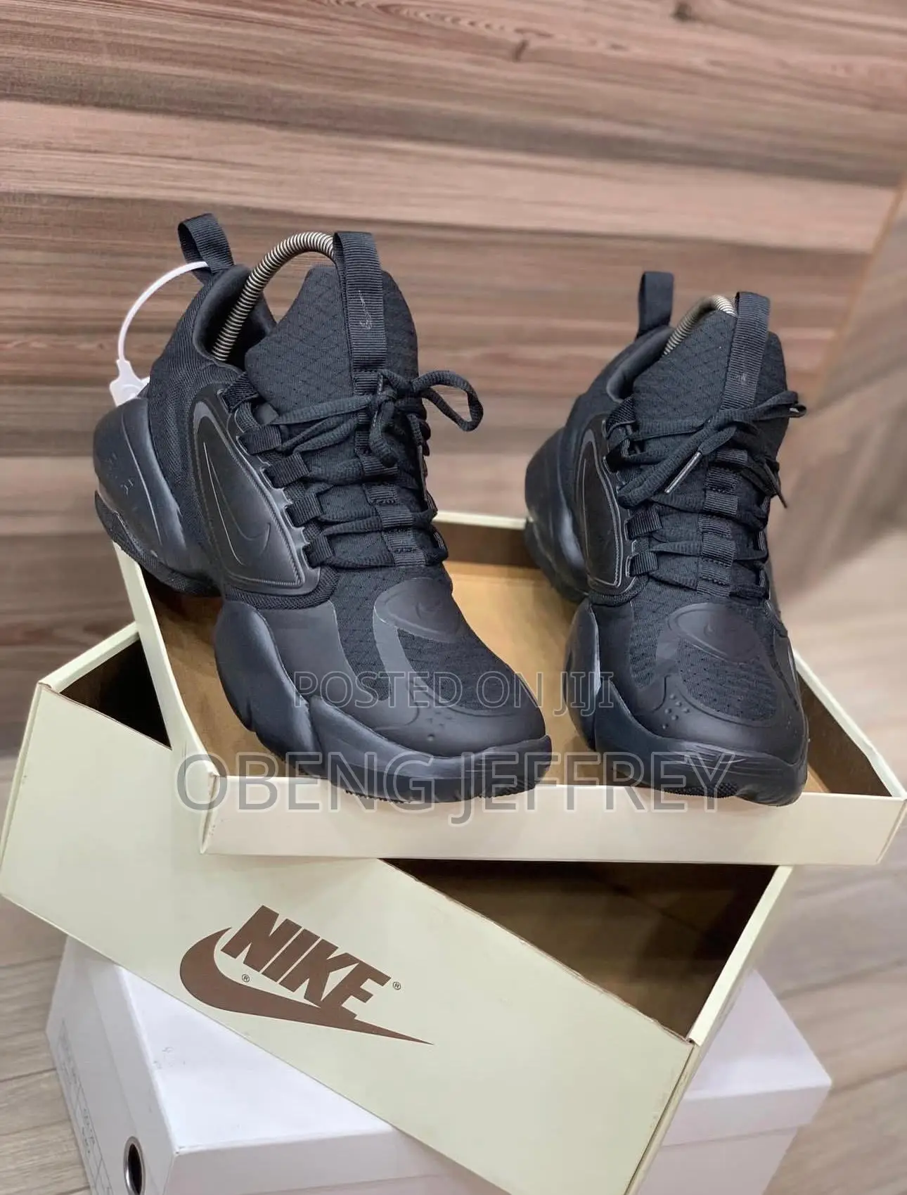 Original Nike Airmax Alpha Savage All Black