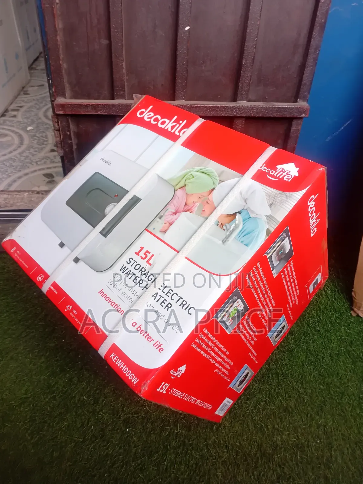 Simple Living With 15l Decakila Storage Water Heater