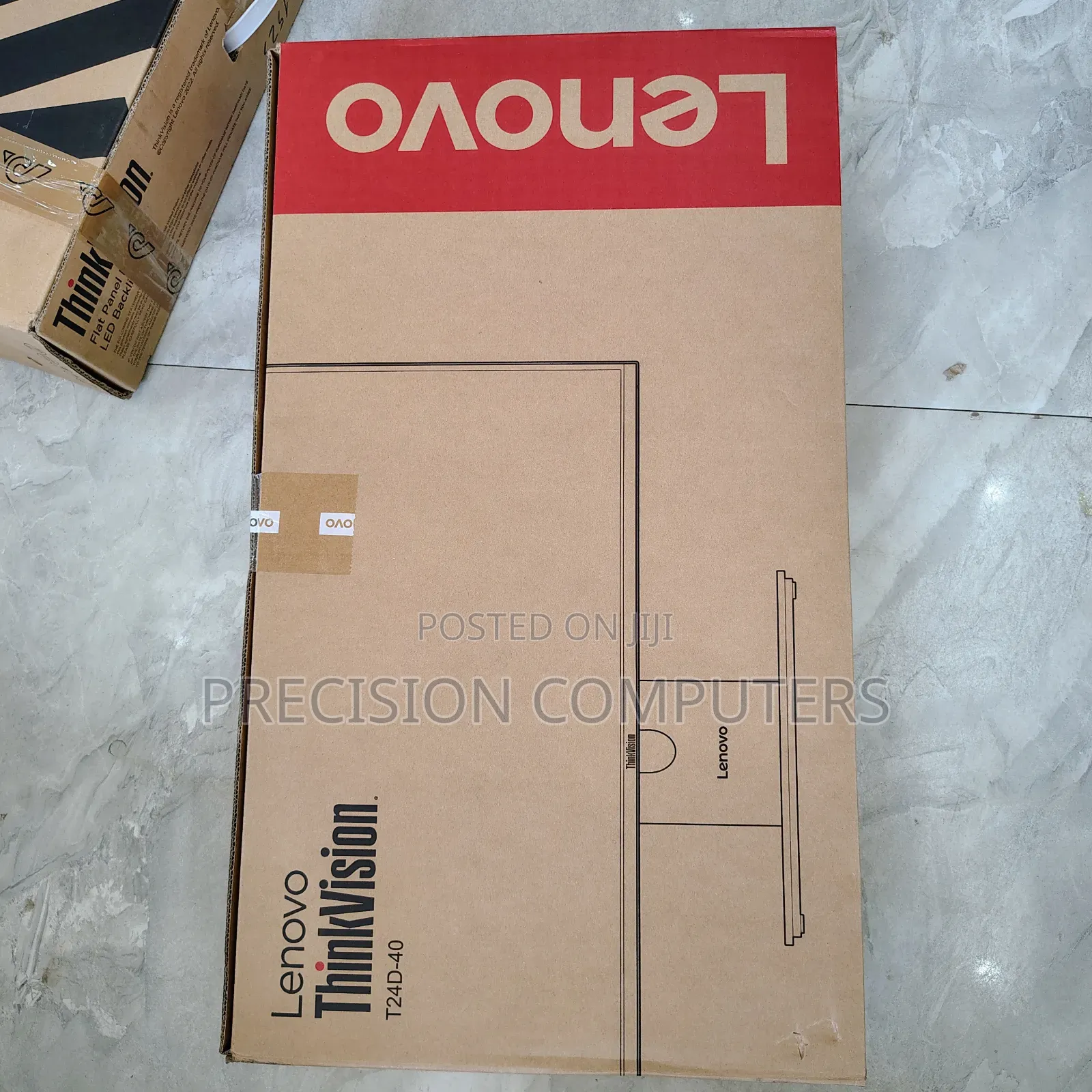 Lenovo Thinkvision T24d-40 24" 120hz Usb Type C Monitor