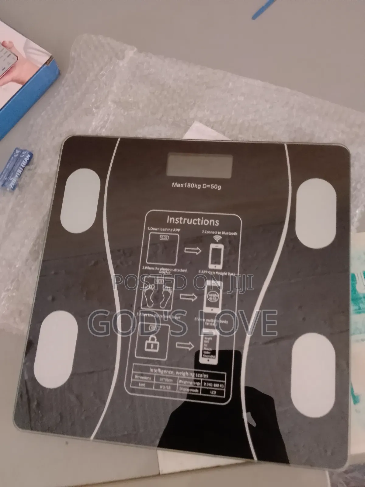 Digital Bluetooth Weighing Scale