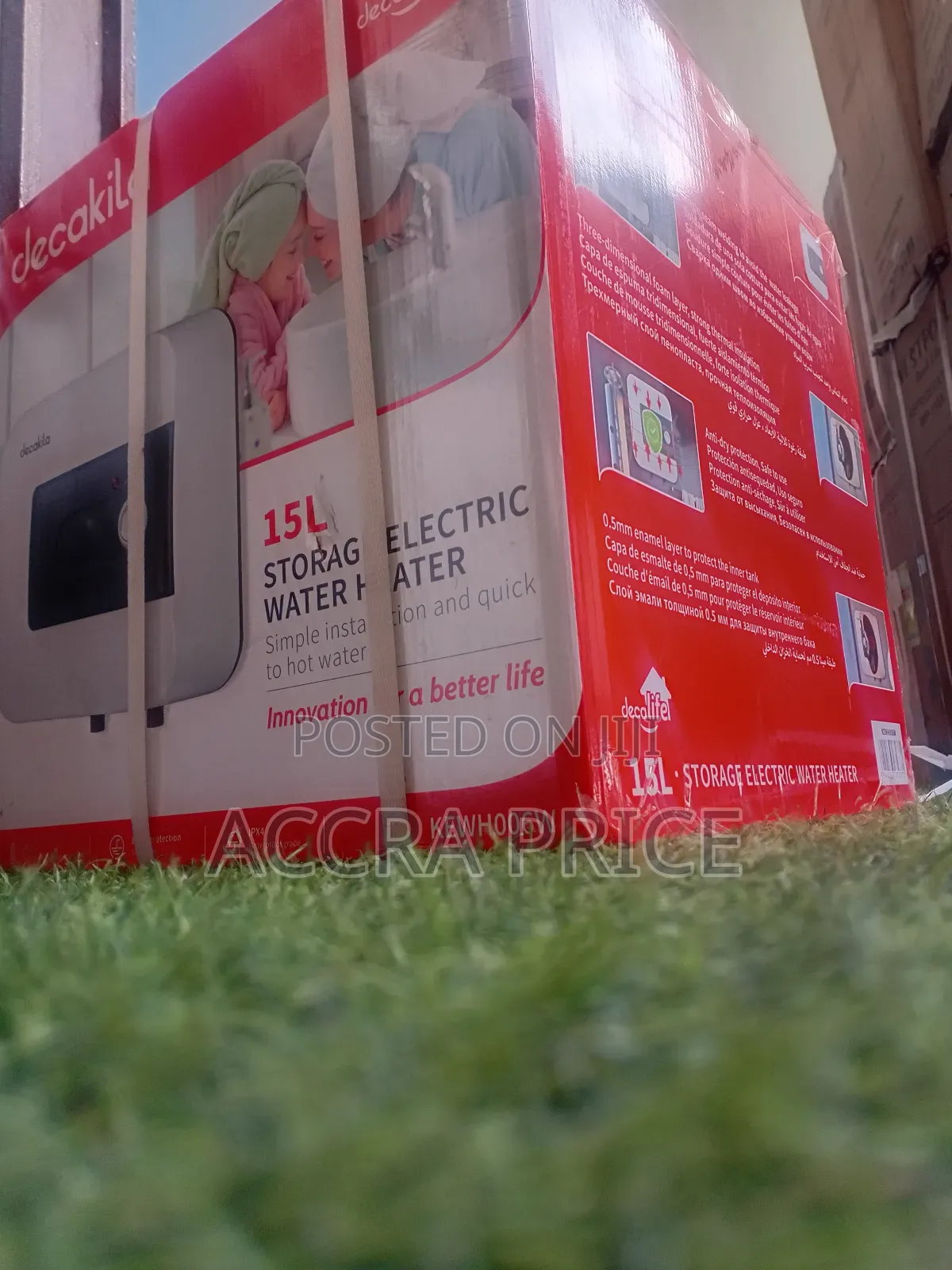 Quickly Installation Water Heater 15l Decakila Storage
