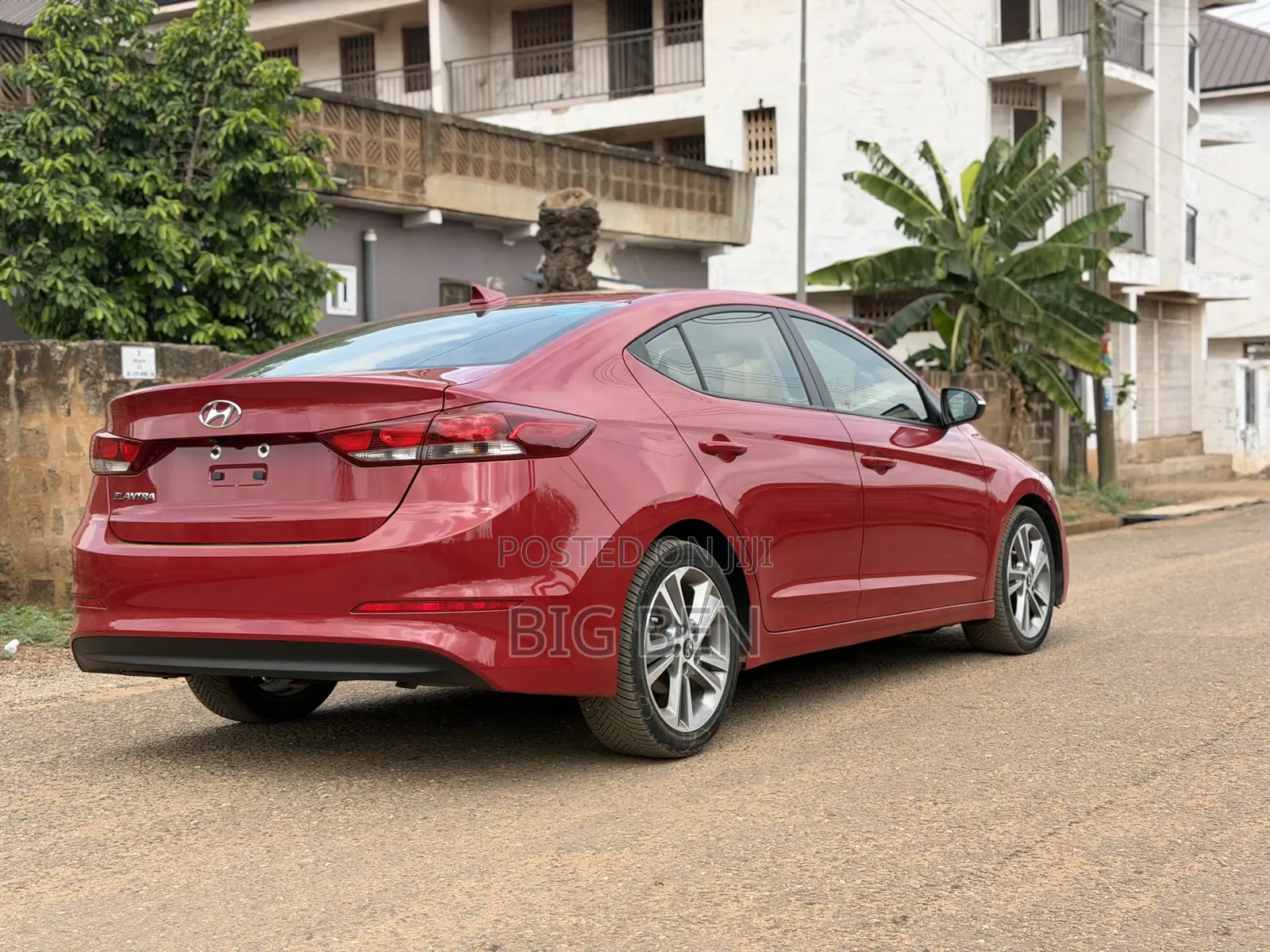 Hyundai Elantra Sport 2018 Burgundy