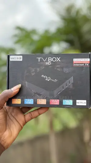 Android Tv Box Mxqpro 8gb/128gb - Black