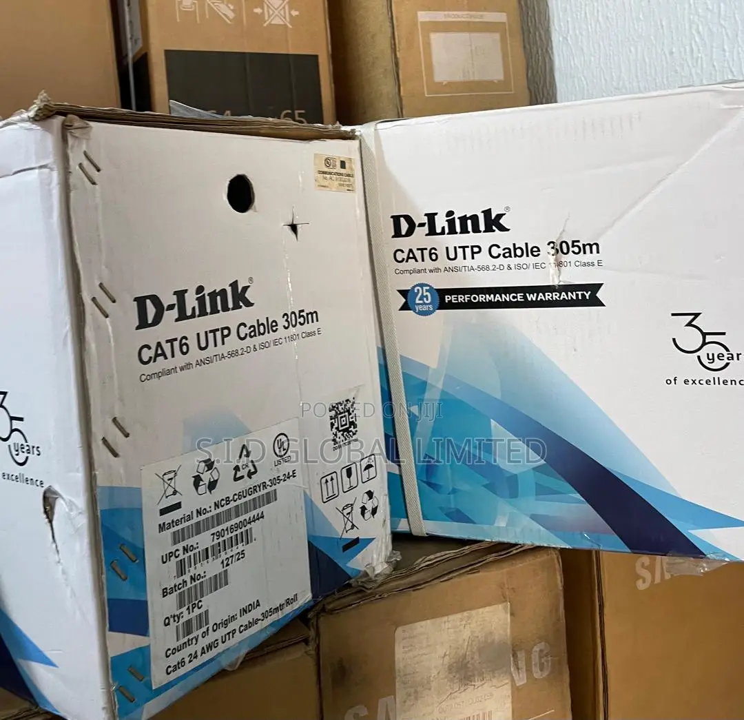 Maximize Your Lan Performance With D-link Cat6 305m