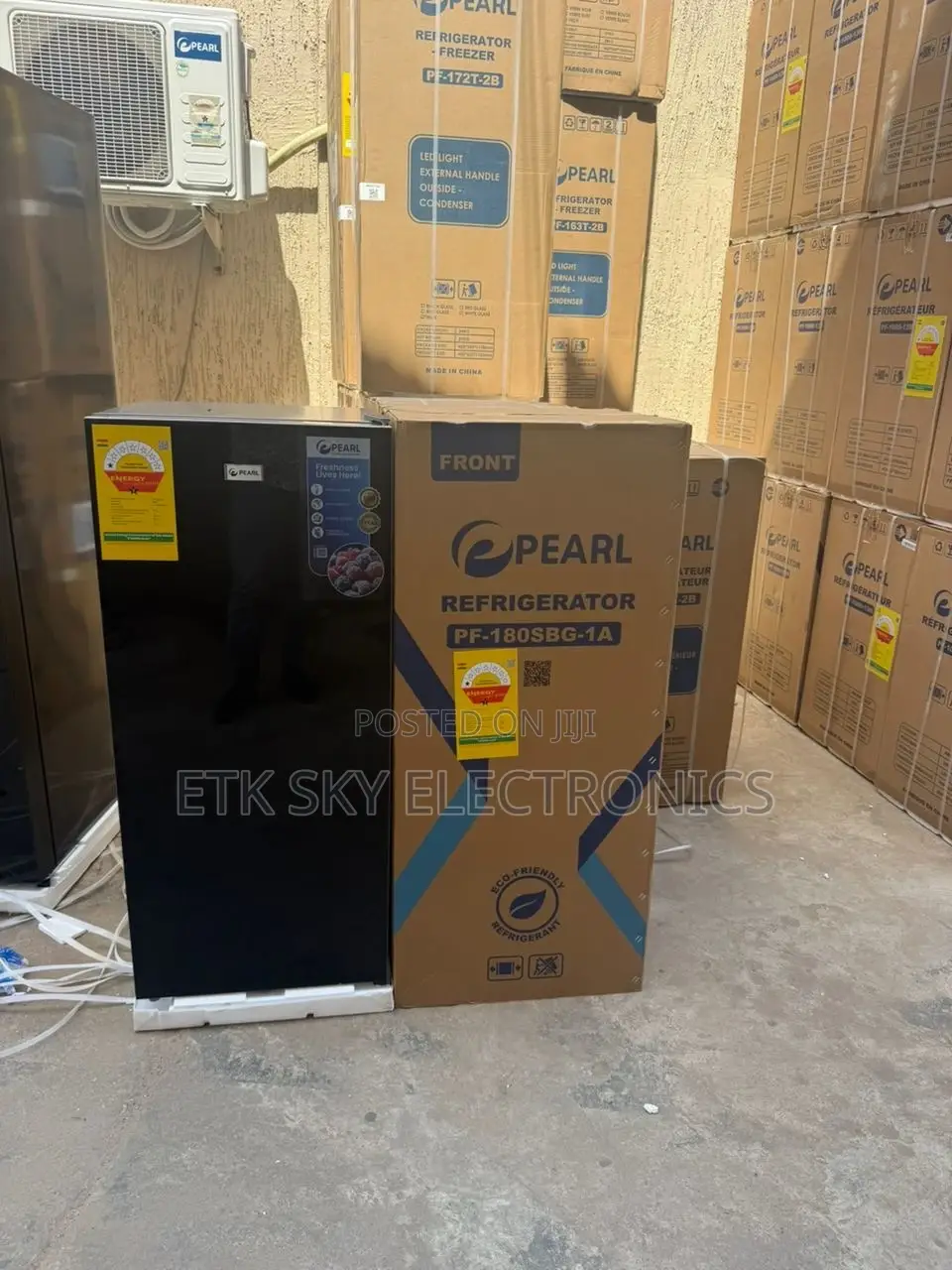 Pearl Pf-180sbg-1a 151liters Single Door Fridge