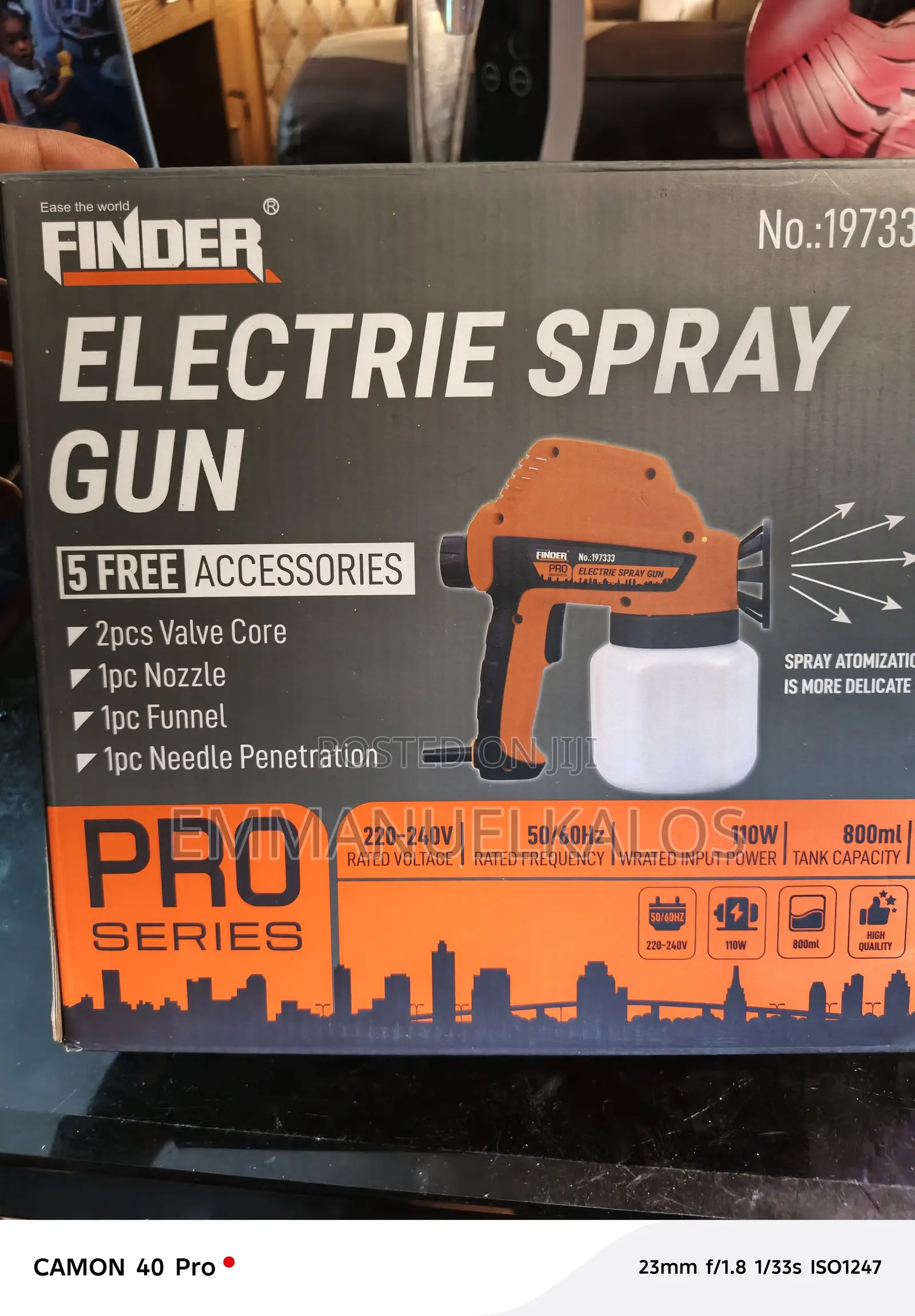 Electric Spray Gun