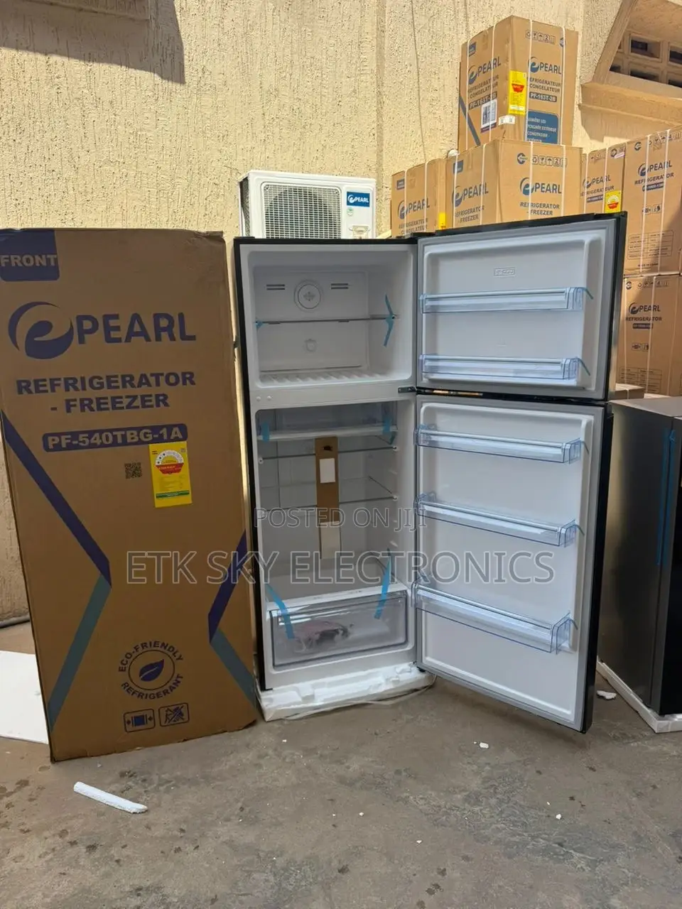 Pearl 415liters Top Freezer Fridge Pf-540tbg-1a