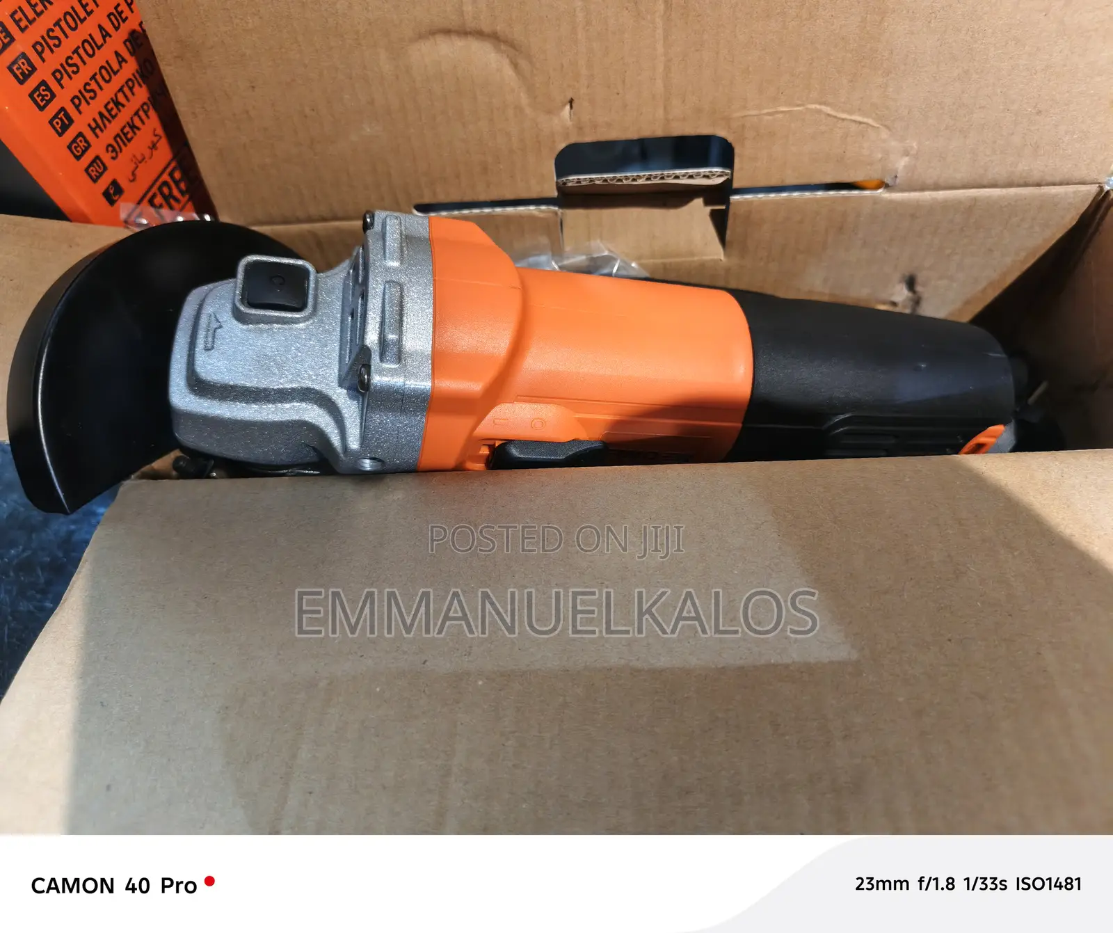 Finder Angle Grinder