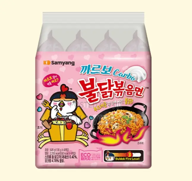 5 in 1 Samyang Buldak Hot Carbonara Ramen