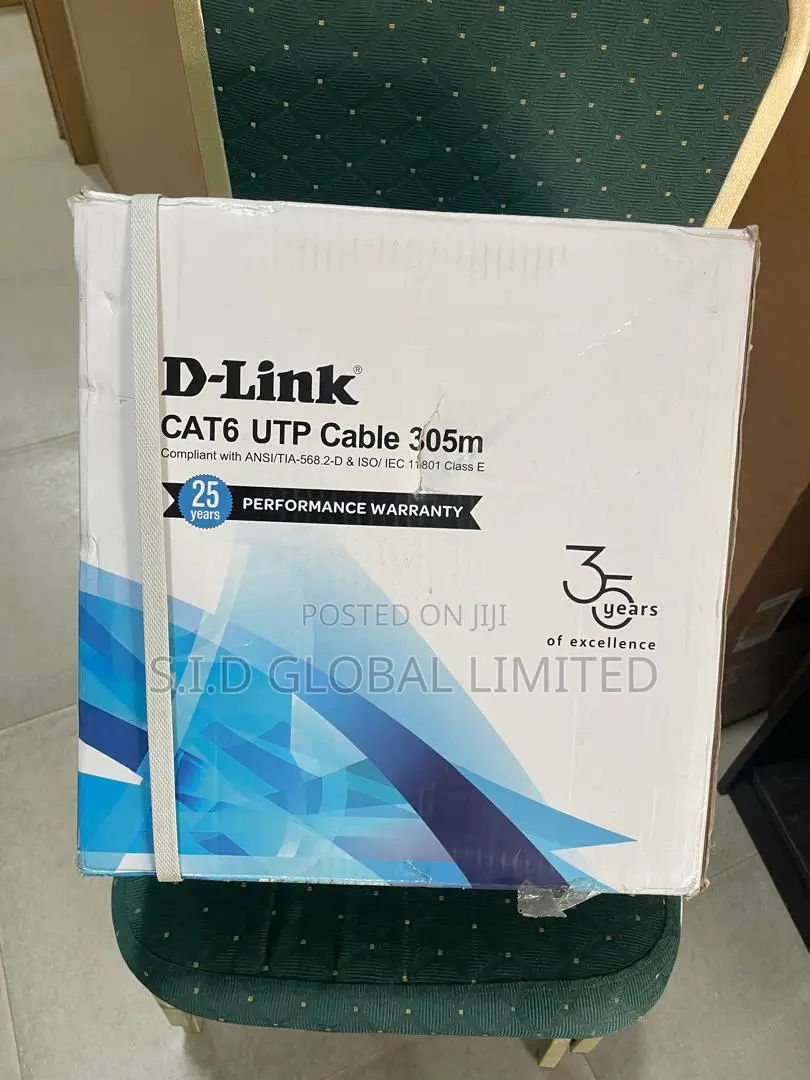 No-tangle D-link Cat6 305m – The Installer’S Choice