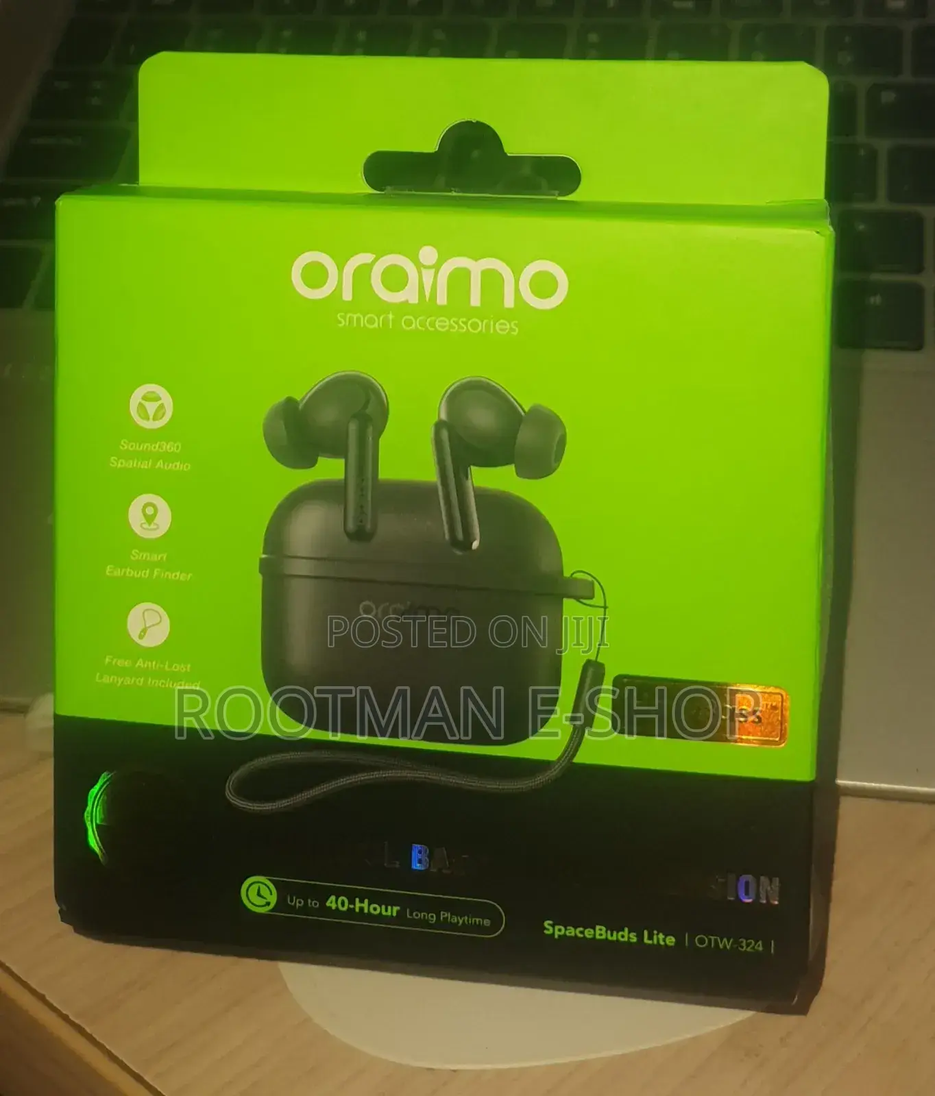 Anti-Lost True Wireless Earbuds (Oraimo Spacebuds Lit)