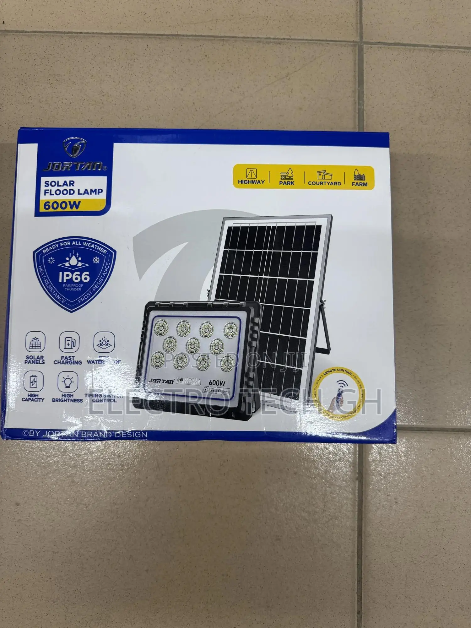 600w Solar Flood Light