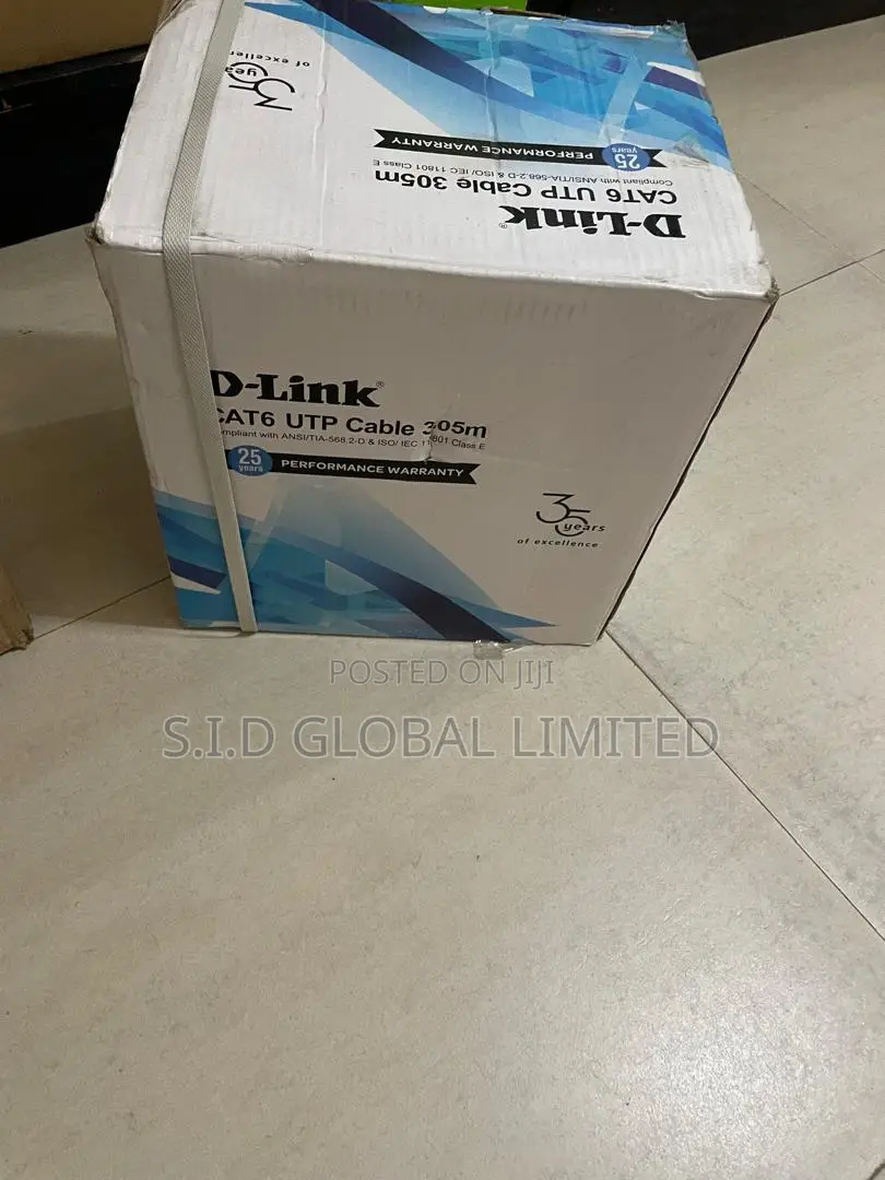 Top Quality Networking Cable: D-link Cat6 305m (Best Price)