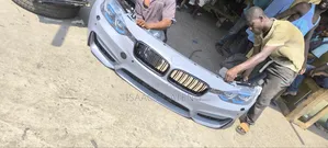 BMW 320i F30 M3 2018 Model Complete Front Bumper and Led Headlight