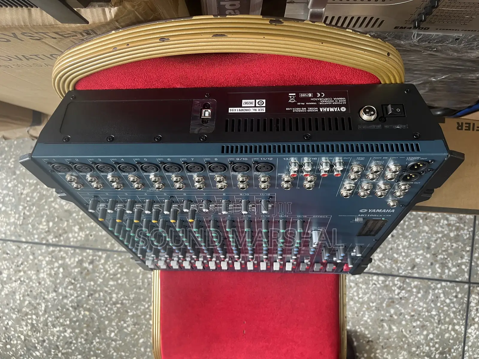 Yamaha 16 Chanel Mixer Mg166cx-Usb