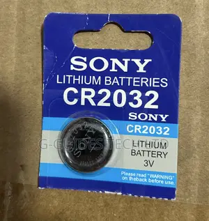 Sony Cr2032 3-volt Lithium Coin Cell Battery