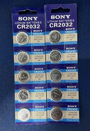 Sony Cr2032 3-volt Lithium Coin Cell Battery