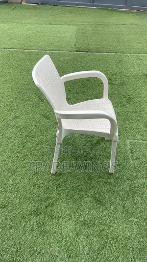 White Outdoor Chair Plastic