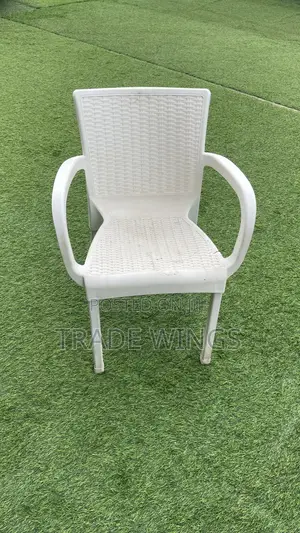 White Outdoor Chair Plastic