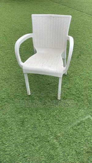 White Outdoor Chair Plastic