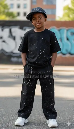 Boy Set With Cap (Ages 3-7) - Stylish Casual | Retail and Wholesale