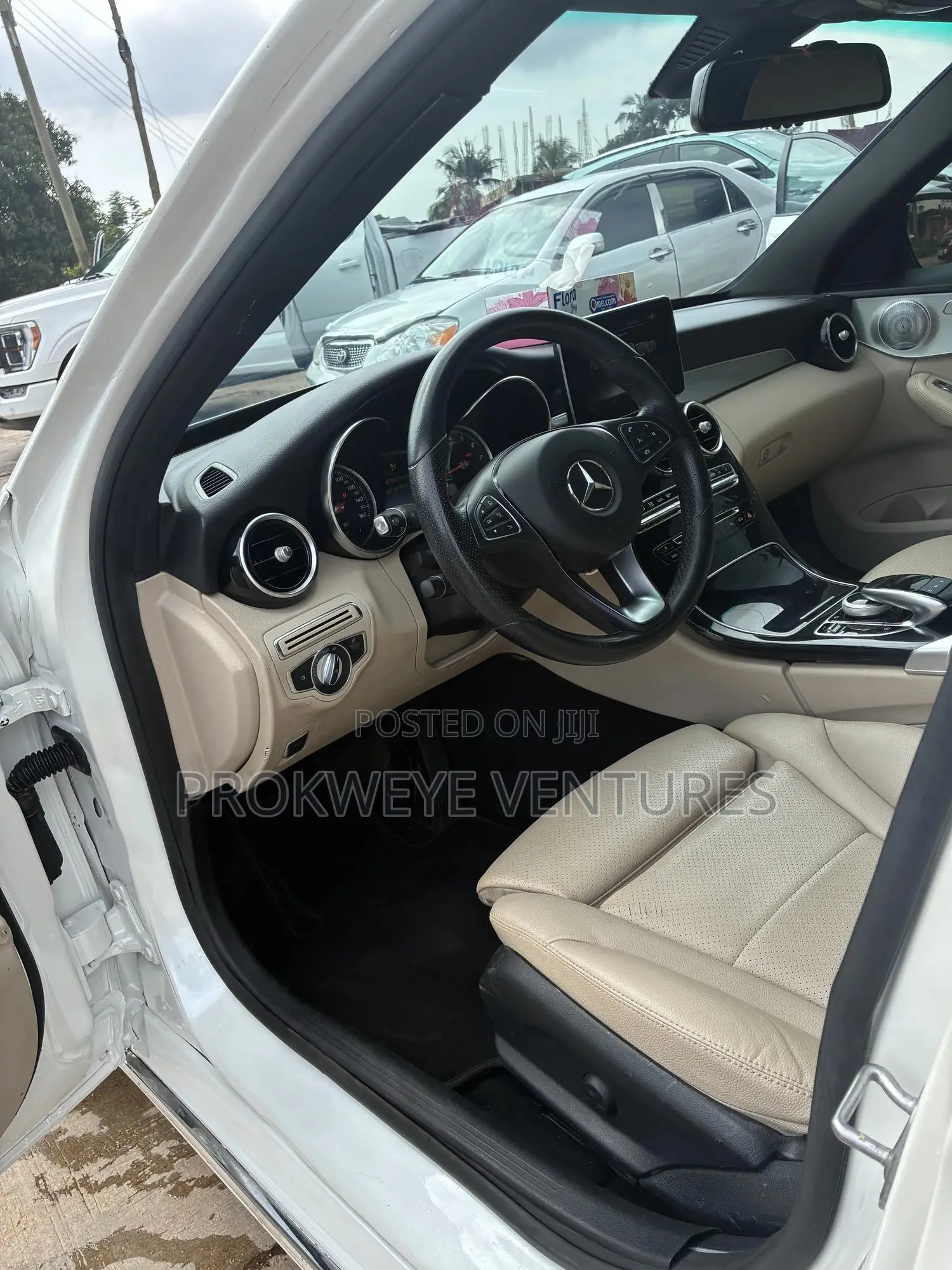 Mercedes-Benz C300 Base C300 AWD 4MATIC Sedan 2018 White