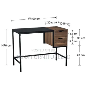 Computer Desk(Dual Colour)With Metal