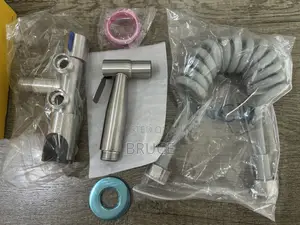 Stainless Steel Bidet Sprayer Set – Hygienic Bathroom Spray With Hose