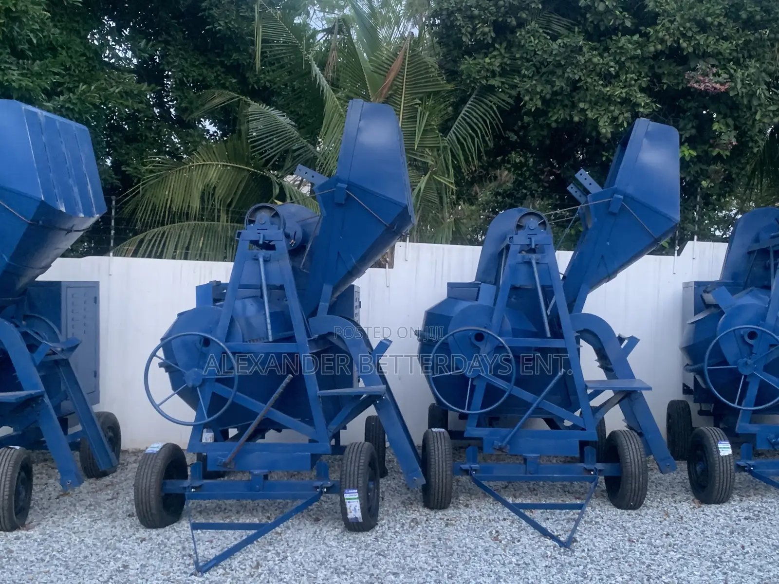 Rex Self-Loading Concrete Mixer