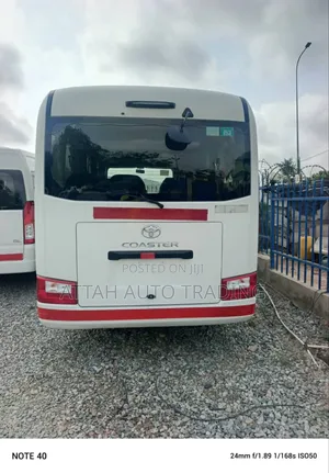 Toyota Coaster 2022 White