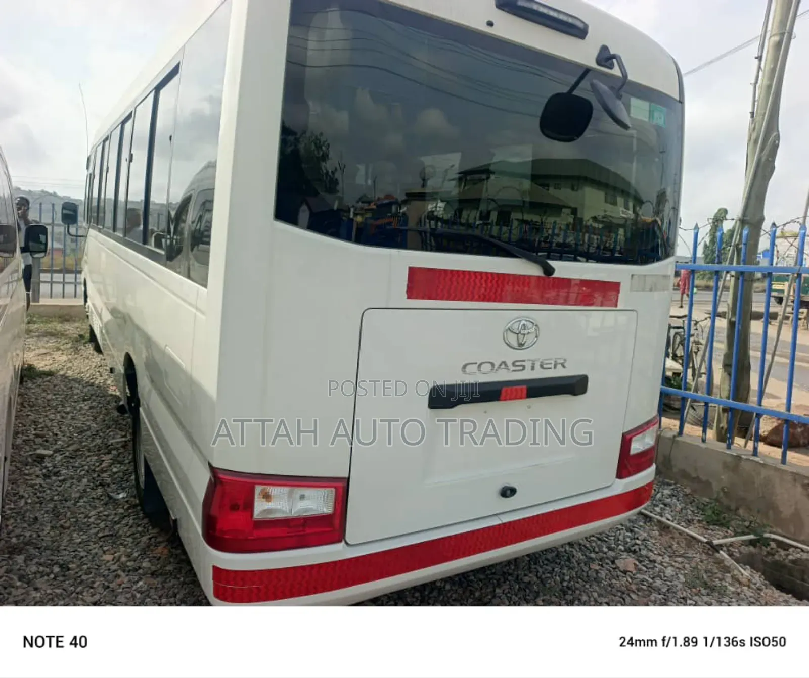 Toyota Coaster 2022 White