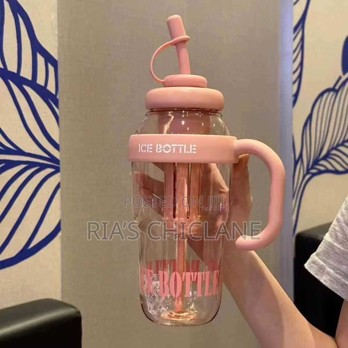 Pink Ice Cream Bottle