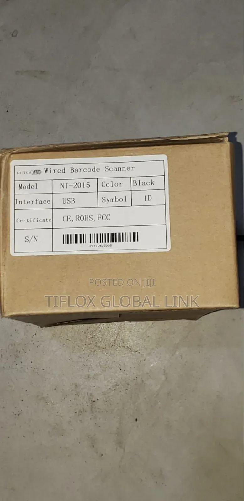Wired Barcode Scanner